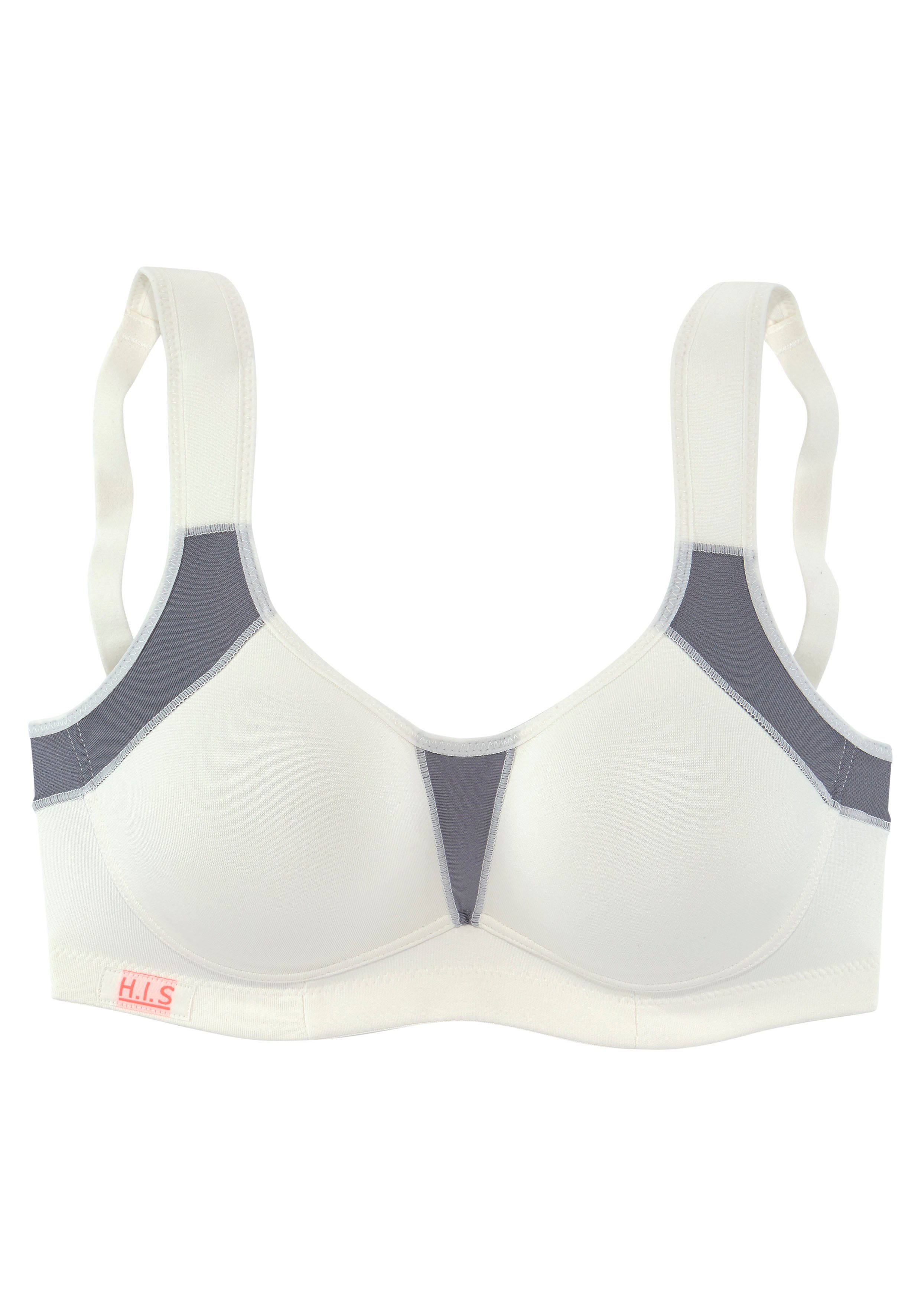 H.I.S Sport-BH ohne Bügel, für starke Belastbarkeit, Basic Dessous