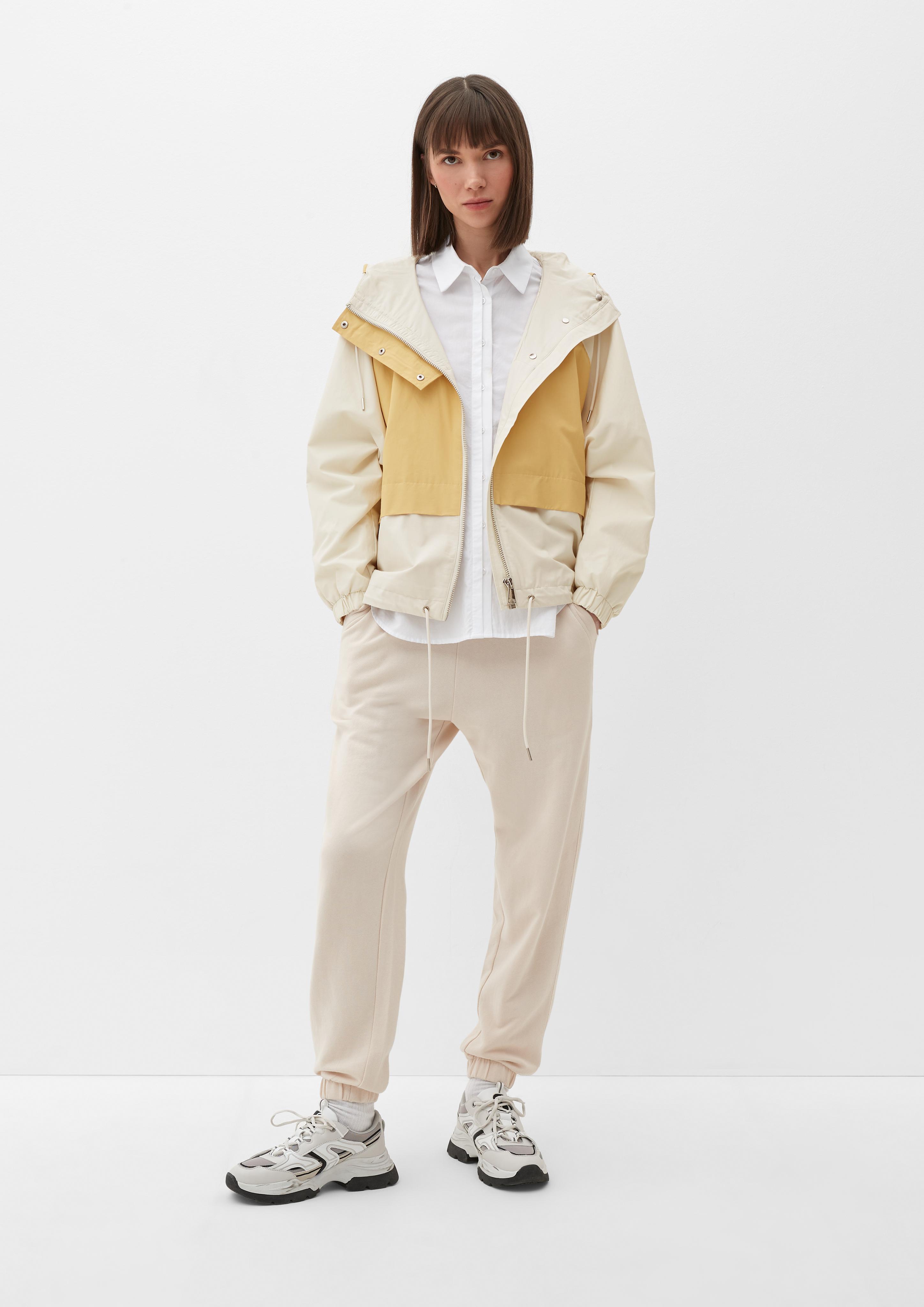 Outdoor-Jacke in Bicolor-Optik  2126468-0330