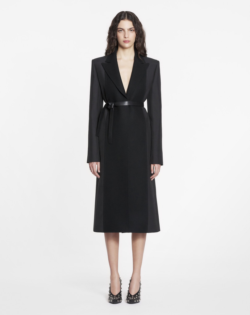 LONG MANTEAU AJUSTÉ