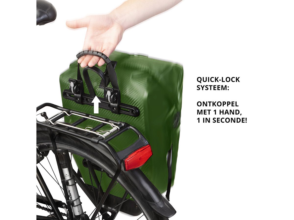 Dutch Mountains 24 Liter einzelnes Fahrradtasche