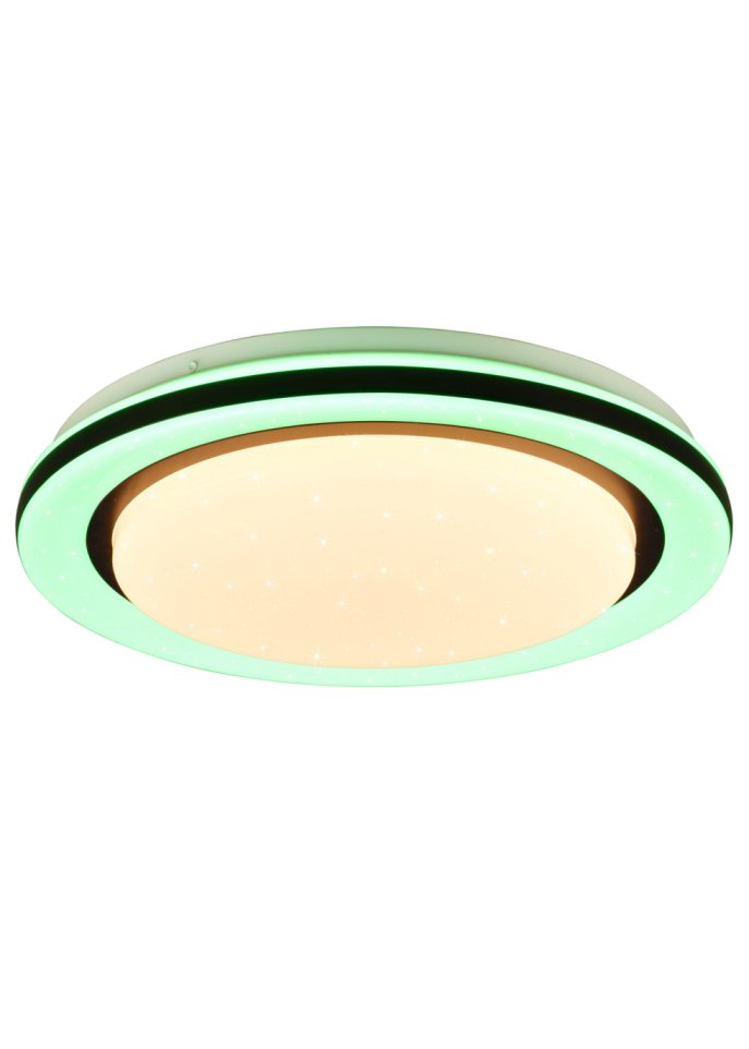 Deckenleuchte mit Farbwechsel und Starlight-Effekt