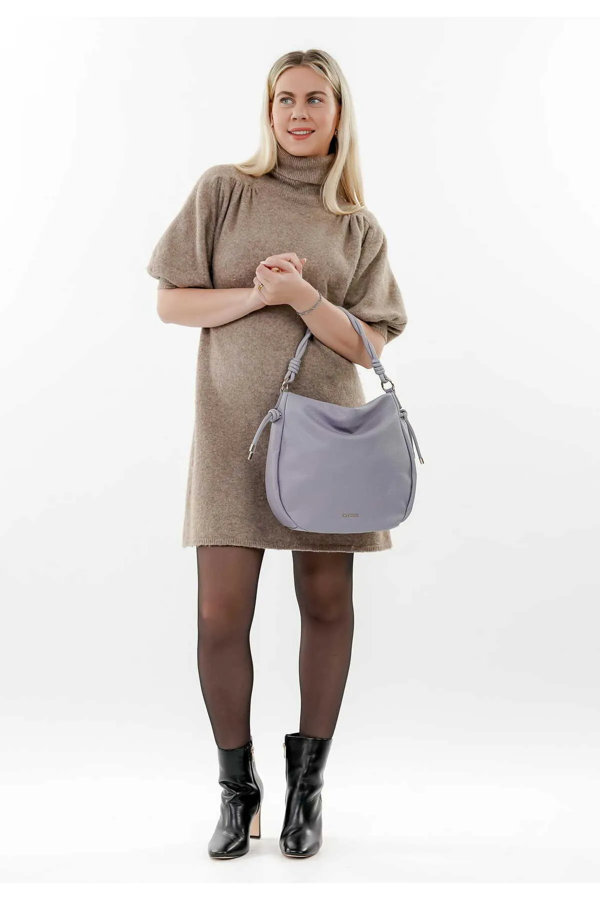 Emily & Noah  Handtasche - Lila - Unifarben