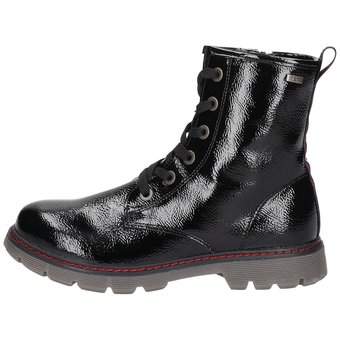Tom Tailor Schnür Boots in schwarz