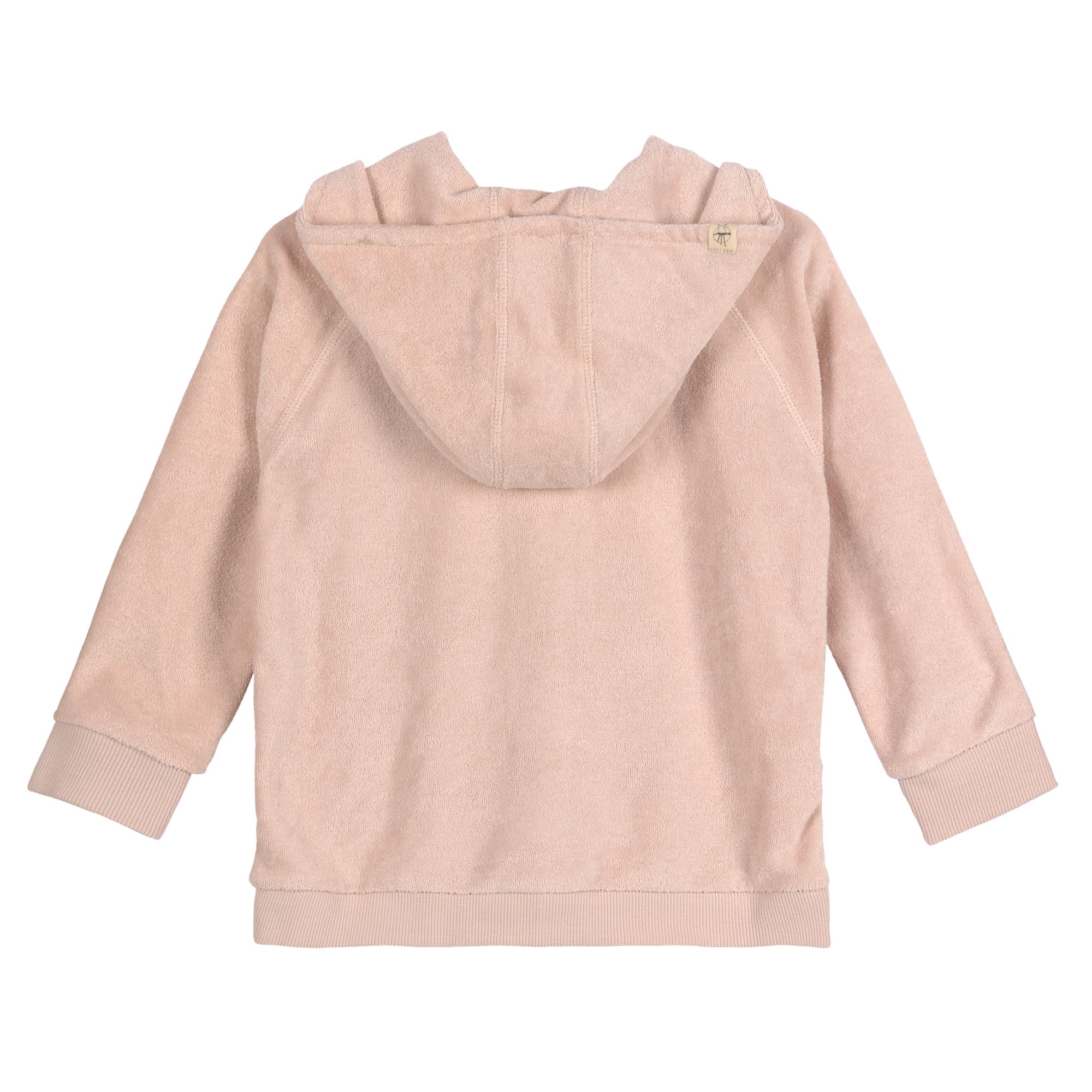 Frottee Jacke Kinder - Powder Pink, Rosa