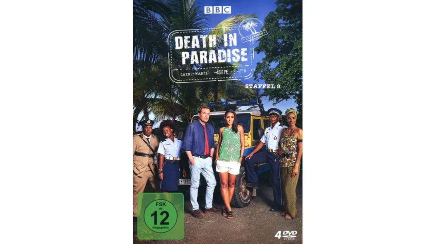 Death in Paradise - Staffel 8  [4 DVDs]