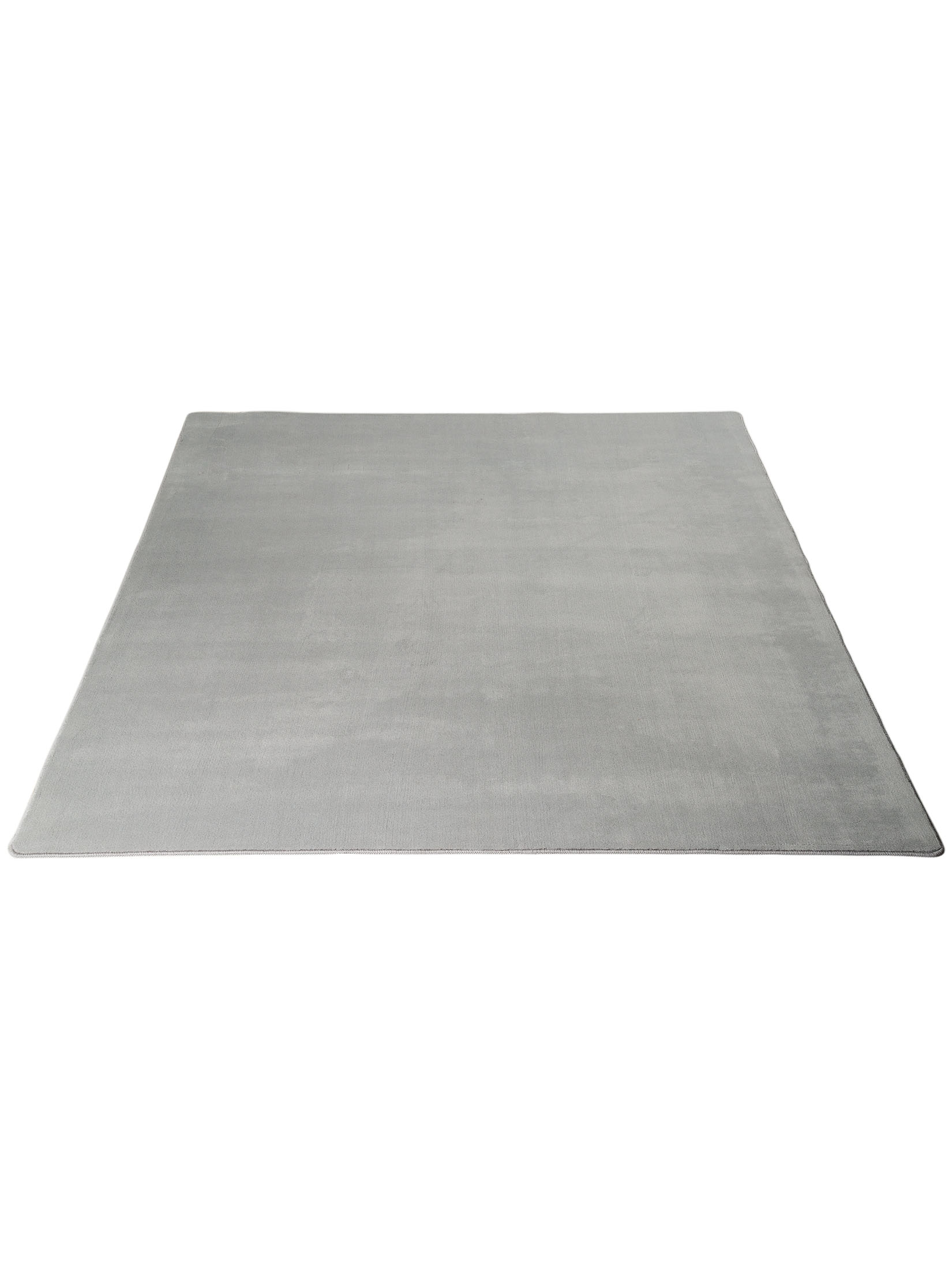 Fairbanks Hochflor-Teppich, Silber