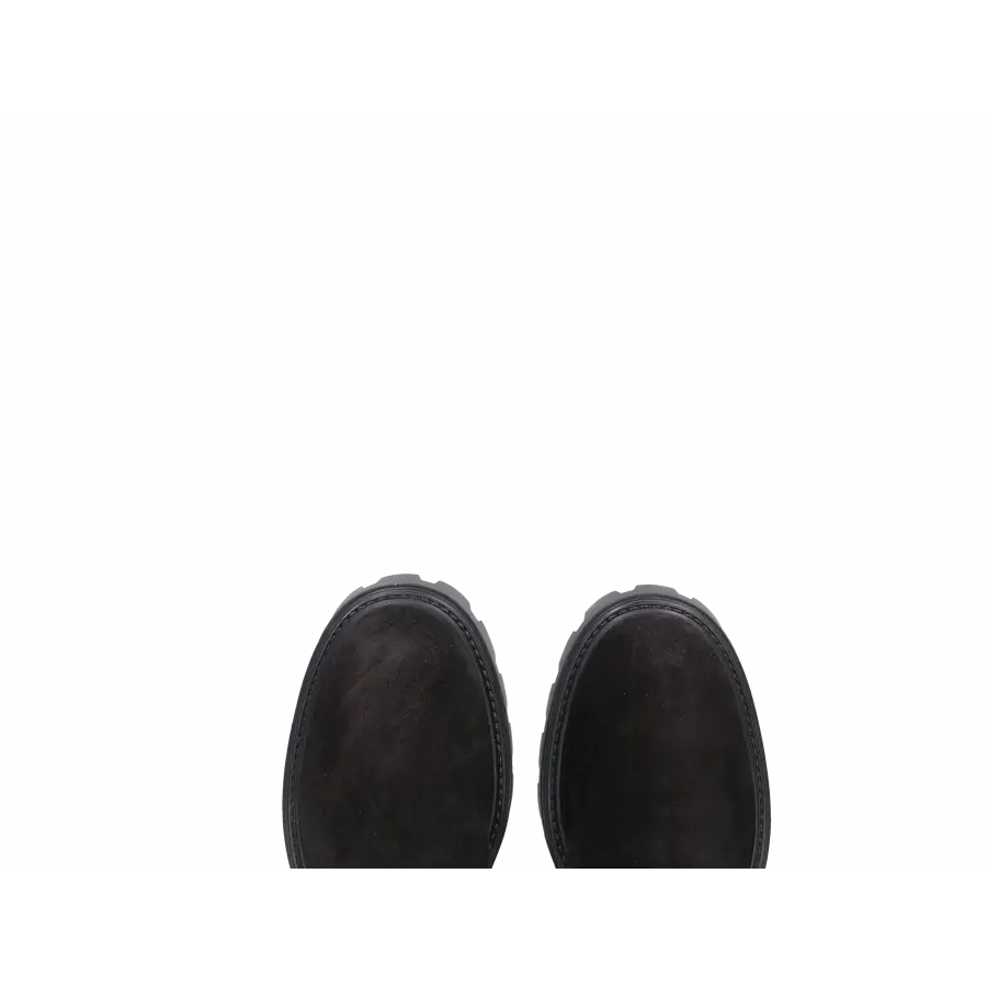 Tod's - Chelsea Boots W08J0 Veloursleder - schwarz