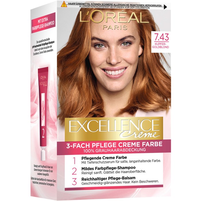 3-Fach Pflege Creme Farbe