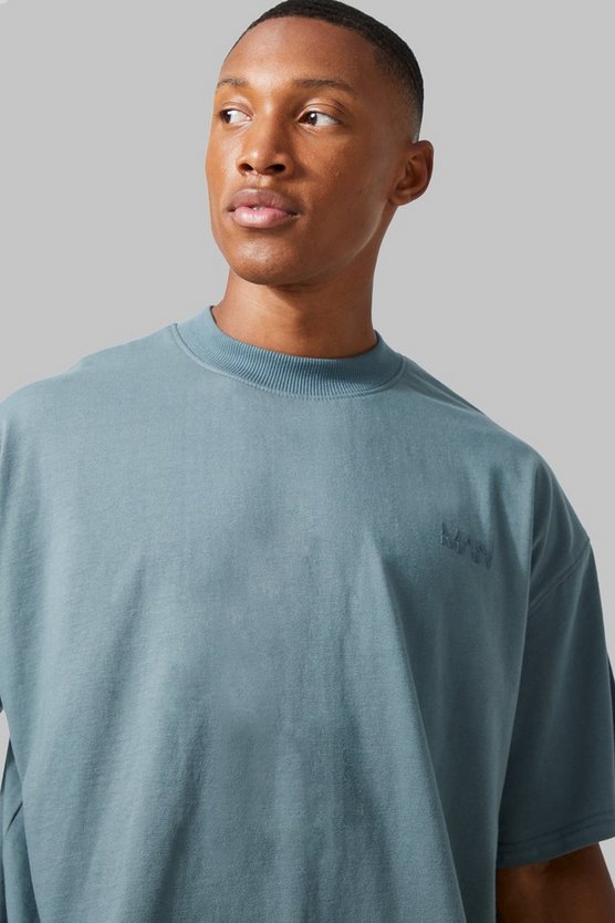 Oversize T-Shirt mit Active Training Dept Print