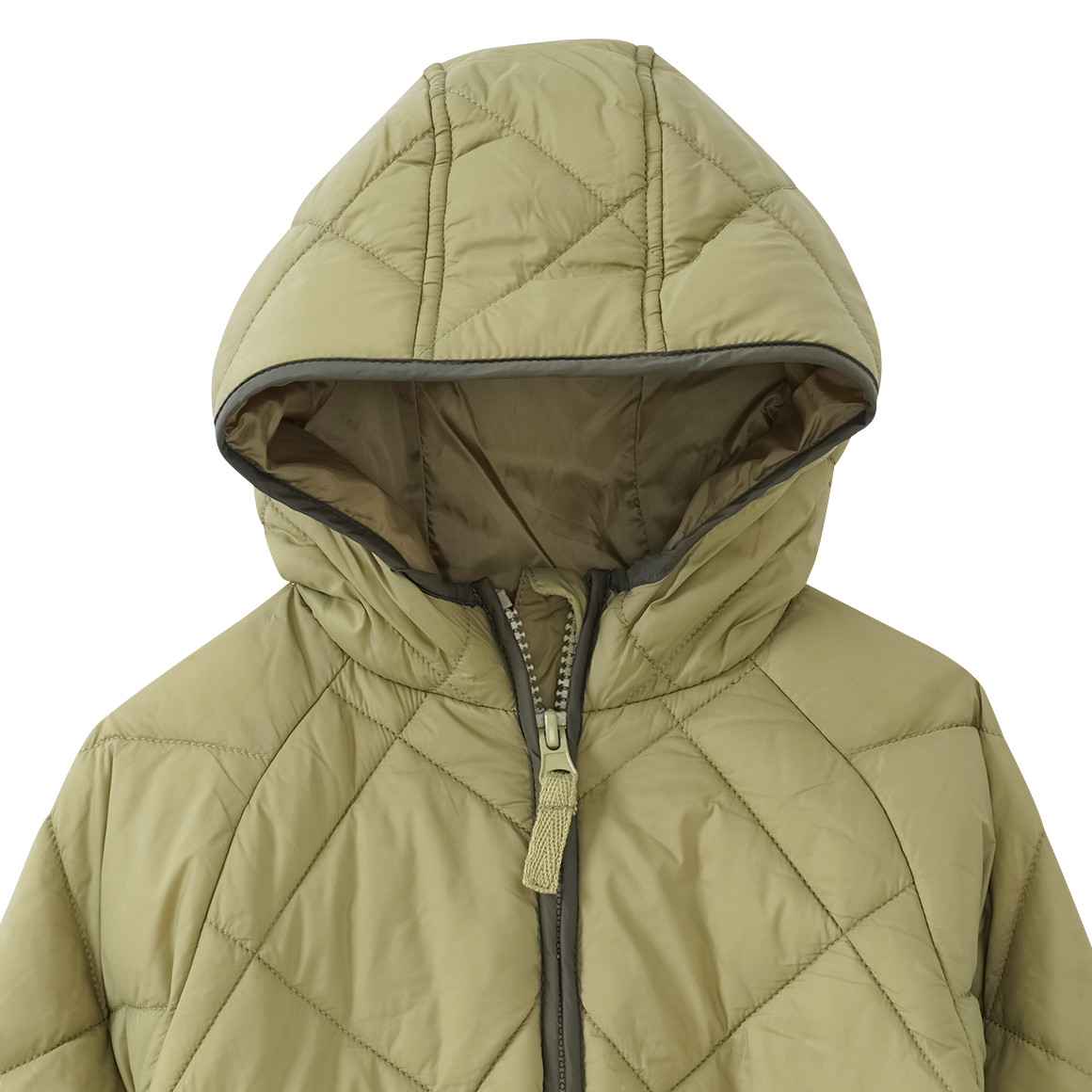 Baby Steppjacke mit Kapuze