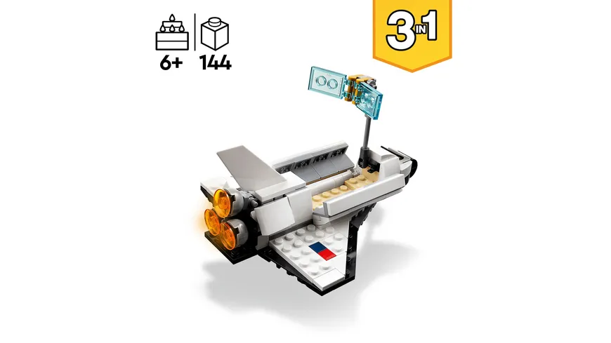 LEGO Creator 3in1 31134 Spaceshuttle