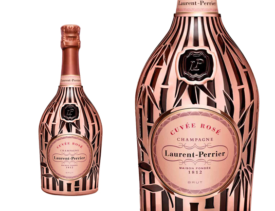 Champagne Laurent-Perrier Cuvée Rosé Robe Bambou édition Limitée