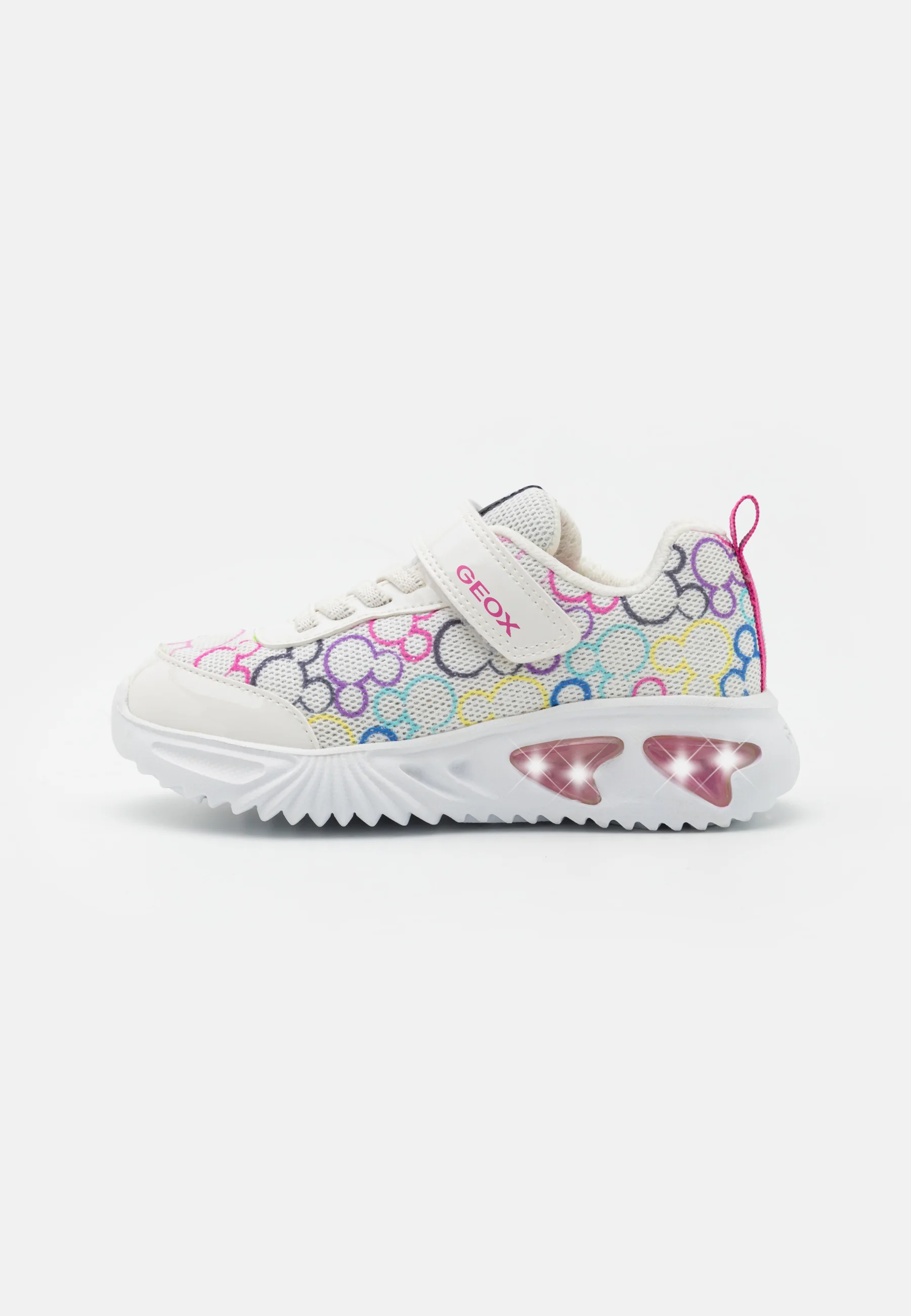 Geox DISNEY CLASSIC ASSISTER GIRL LIGHTS - Zapatillas bajas