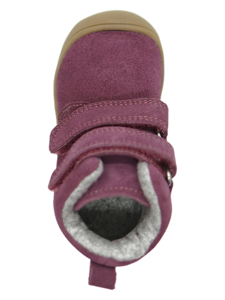 lamino Leder-Boots in Lila günstig kaufen