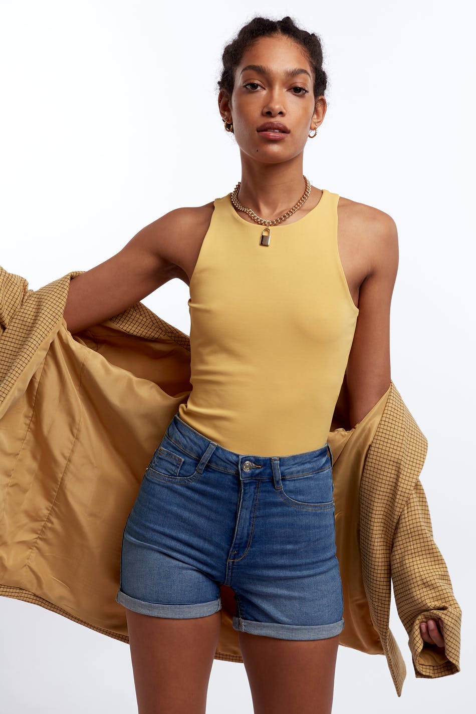 Molly denim shorts