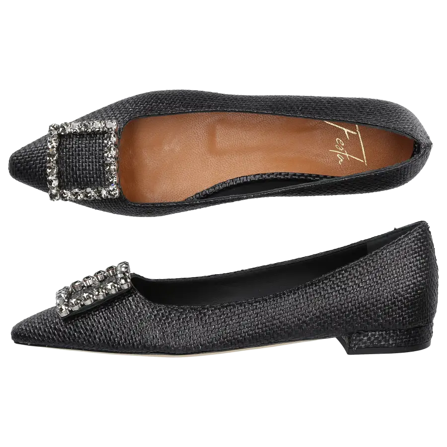Roberto Festa - Loafer DIAMOND Bast - schwarz