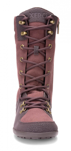 Xero |f ~ Mika Zip Stiefel Warm ~ Chocolate Plum