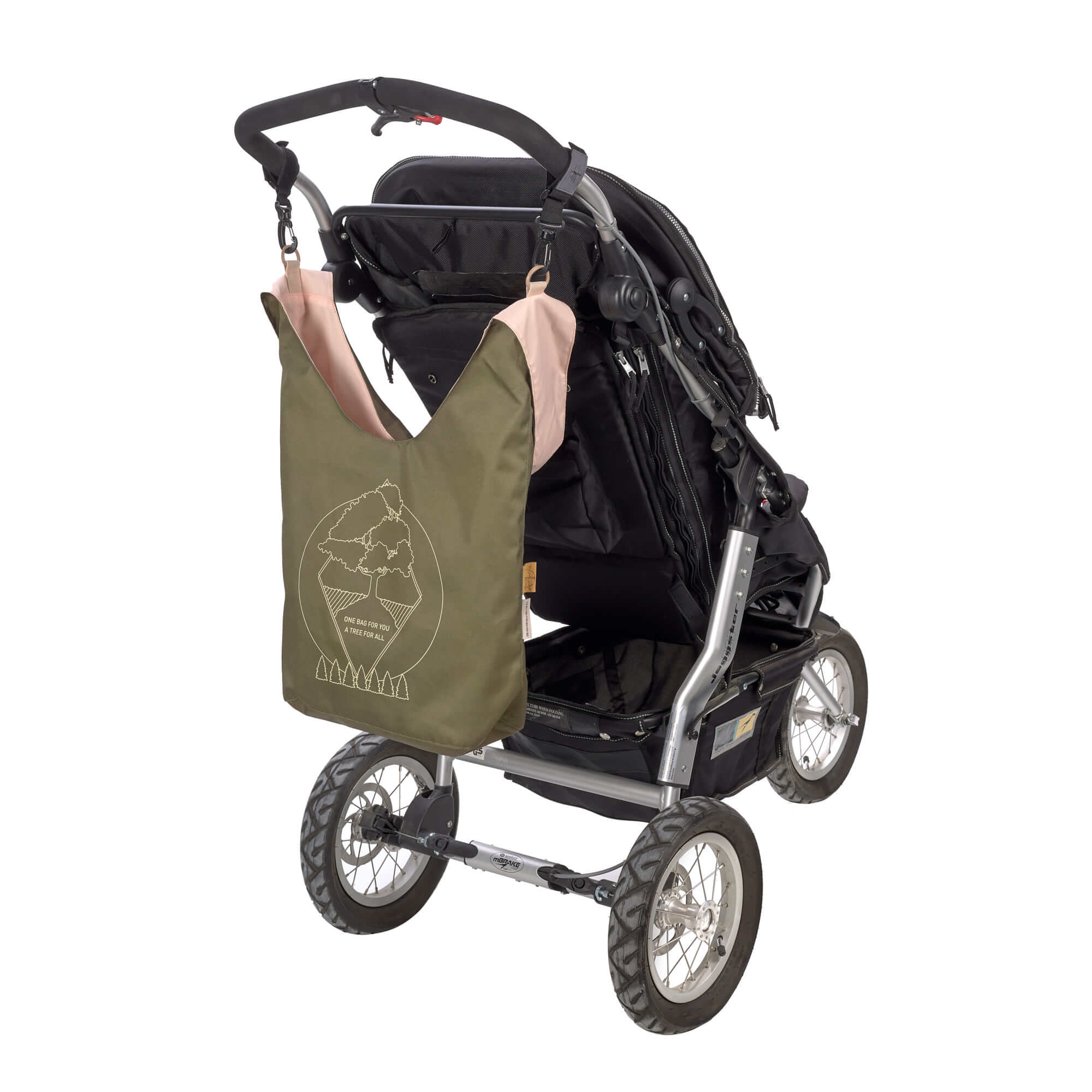 Umhängetasche - Charity Shopper Tree, Olive