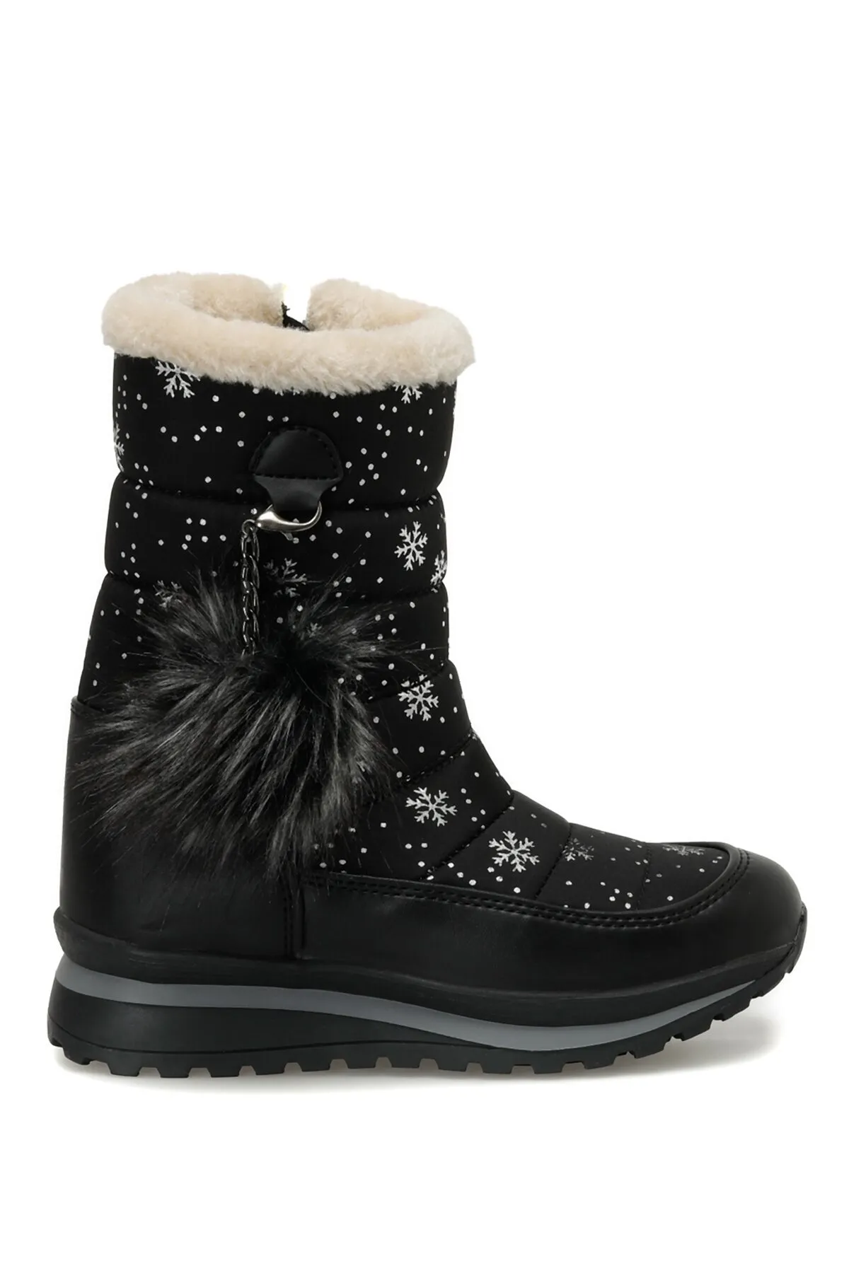 Polaris  510946.F3PR Schwarze Mädchenstiefel