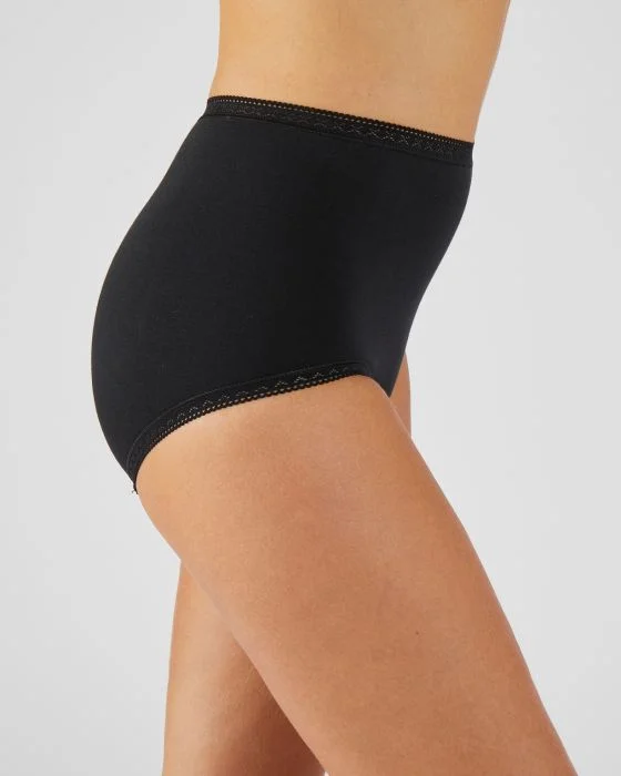 Culotte maxi, en coton strech
