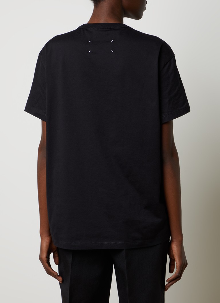 T-shirt Maison Margiela con logo ricamato