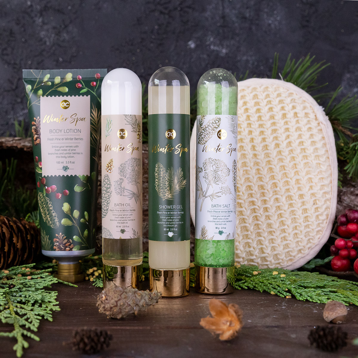 accentra Badeset WINTER SPA in Geschenkbox