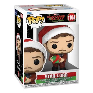 Funko Guardians of the Galaxy Holiday Special POP! Heroes Vinyl Figur Star-Lord 9 cm