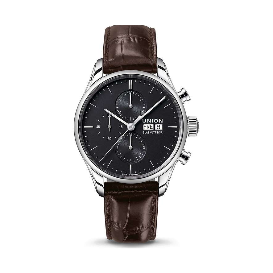Union Glashütte Herrenuhr Viro Chronograph