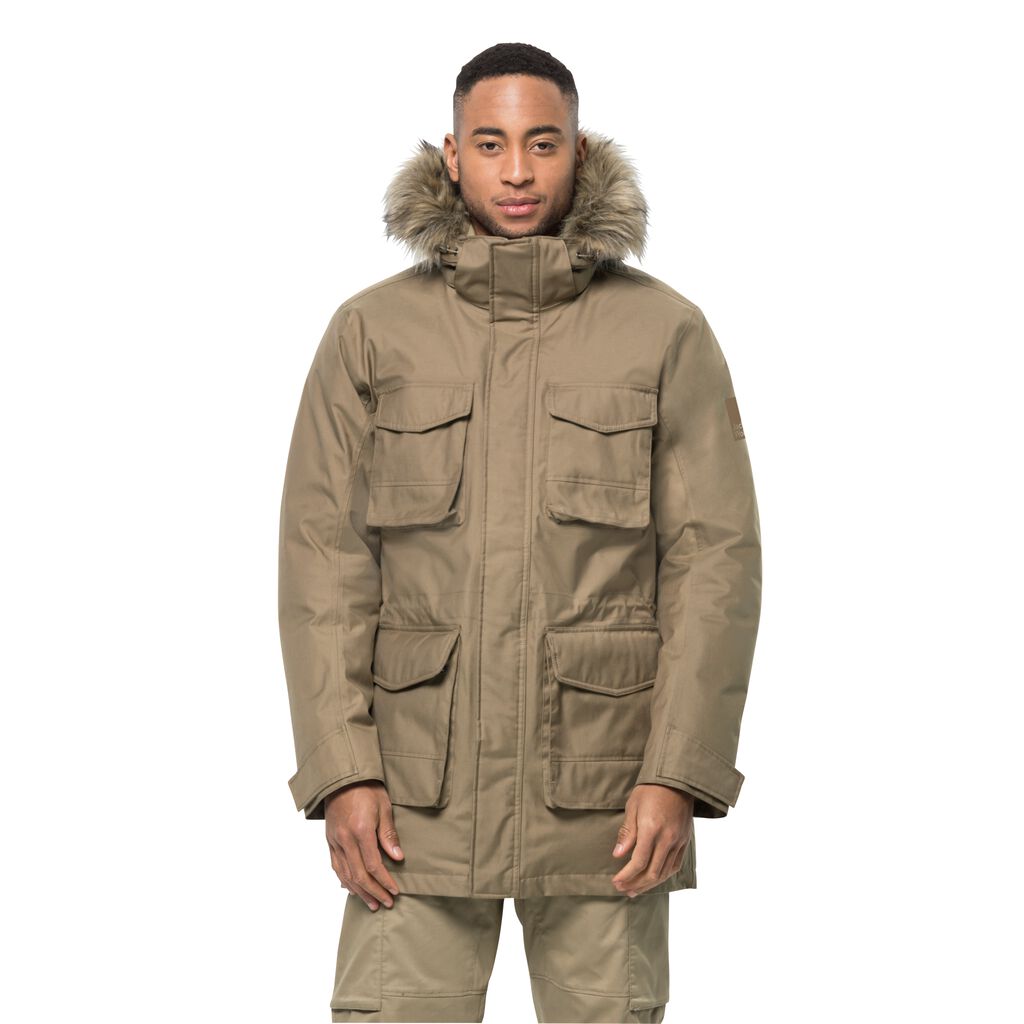 WINTERFROST DOWN PARKA M Wasserdichter Daunenmantel Herren