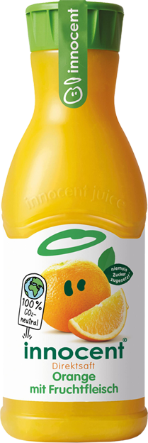 Innocent Orangensaft mit Fruchtfleisch