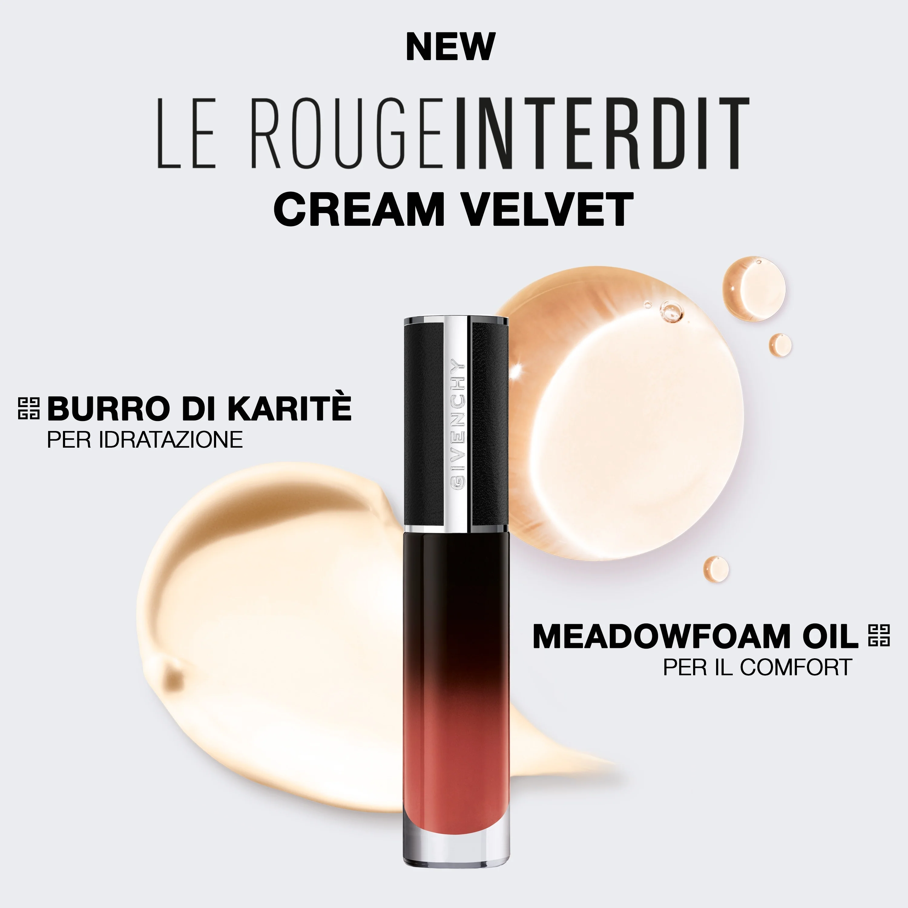 Labbra Le Rouge Interdit Cream Velvet - Rossetto, Rossetto mat