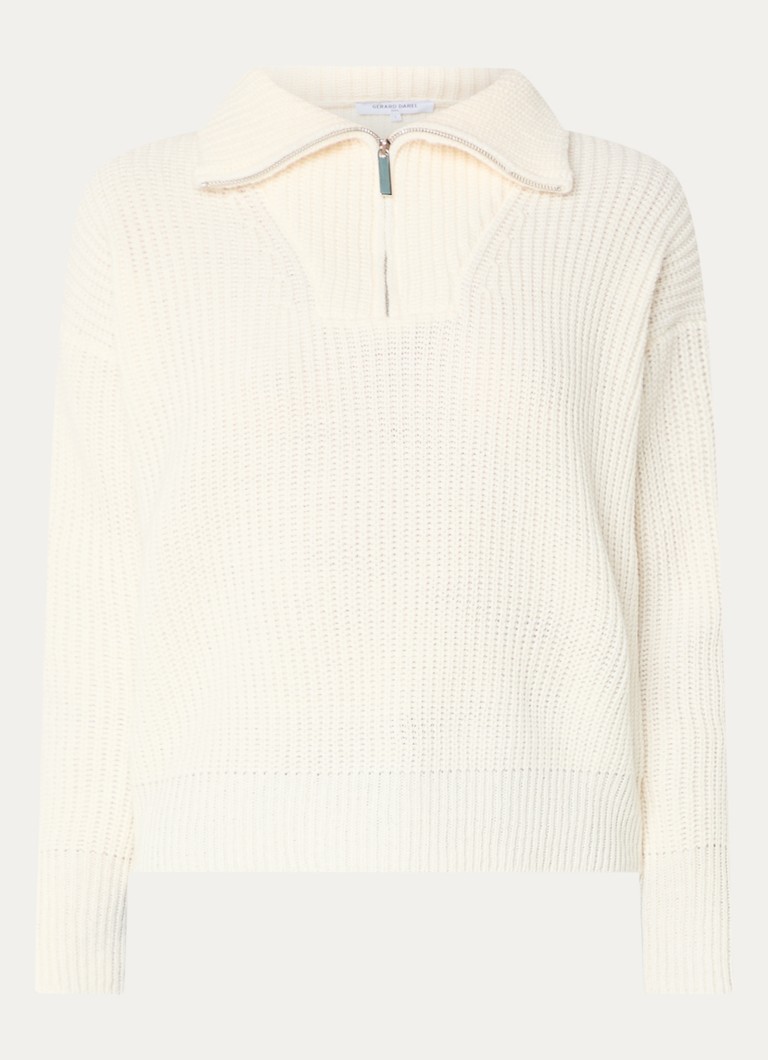 Πουλόβερ Gerard Darel Jazzy με λεπτή πλέξη και επιγραφή skipper από μείγμα αλπακά