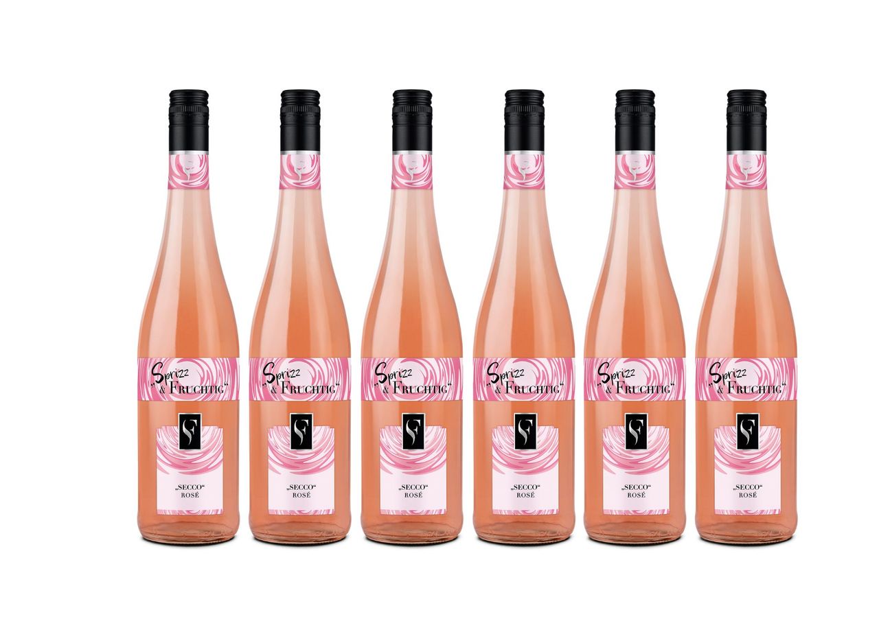 Württembergische WZG Sprizz & Fruchtig Secco rosé mild 0,75L 6er Karton