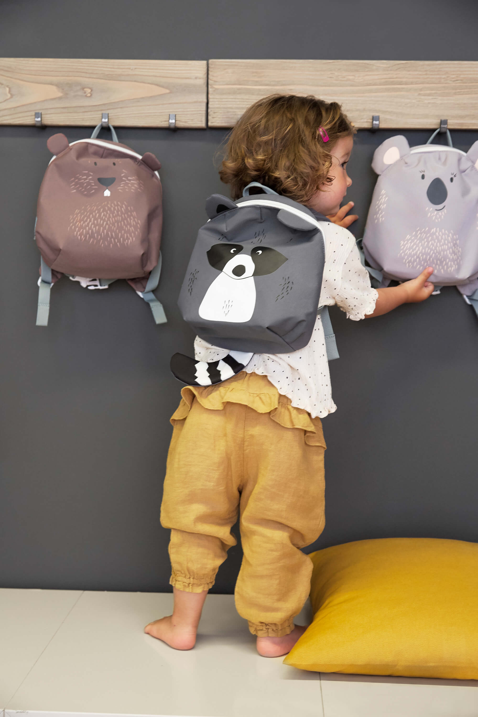 Kindergartenrucksack Tiny - Koala, Grau