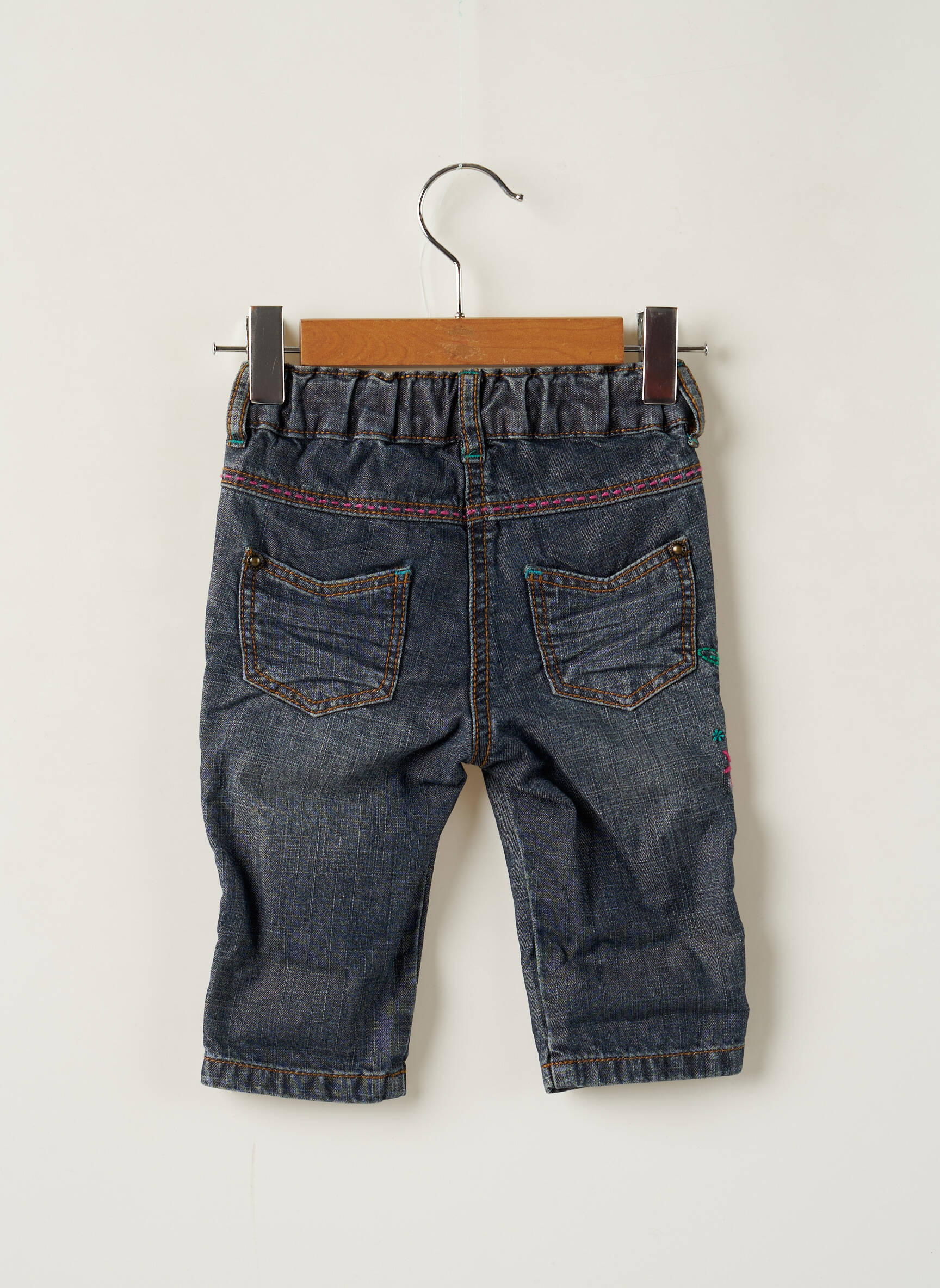 Catimini Jeans Coupe Droite Fille couleur bleu
