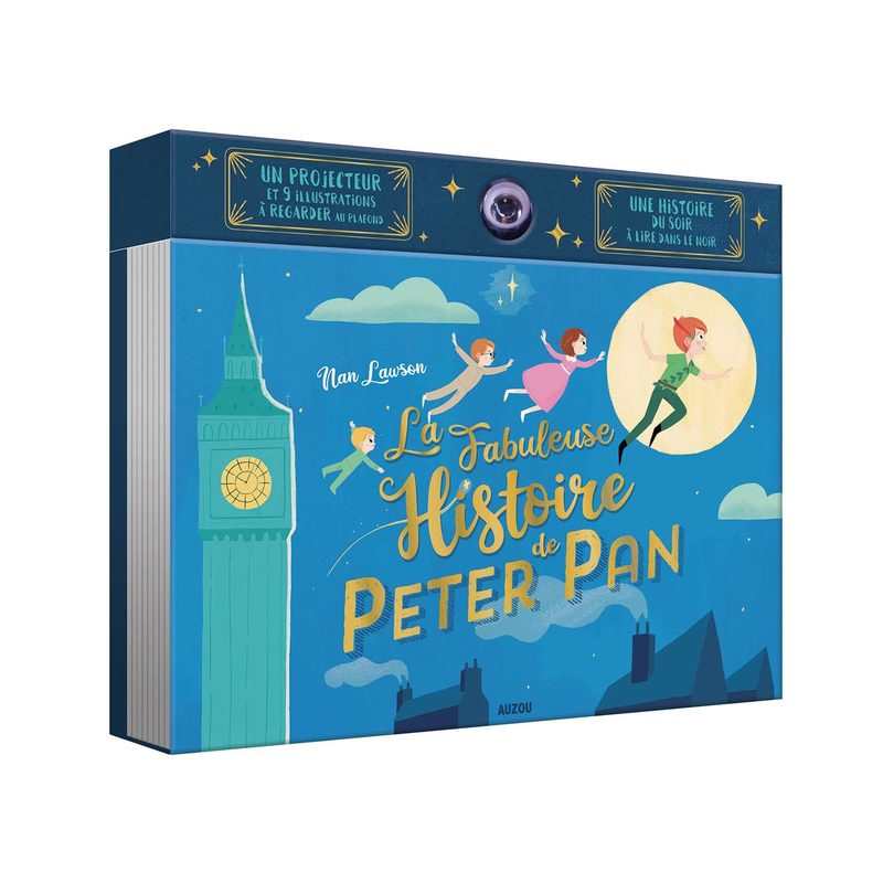 Livre La fabuleuse histoire de Peter Pan - Auzou
