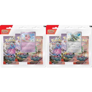 Pokémon - KP05 Gewalten der Zeit - 3-Pack Blister (DE)