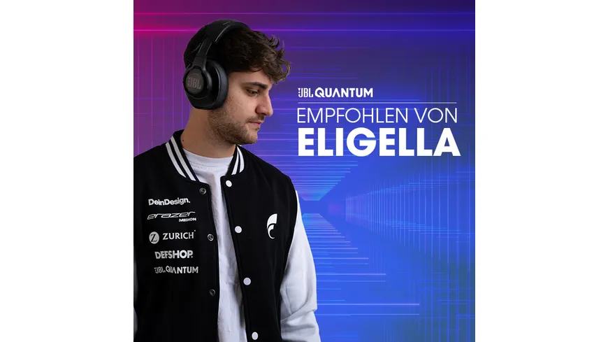 JBL QUANTUM 200 SCHWARZ