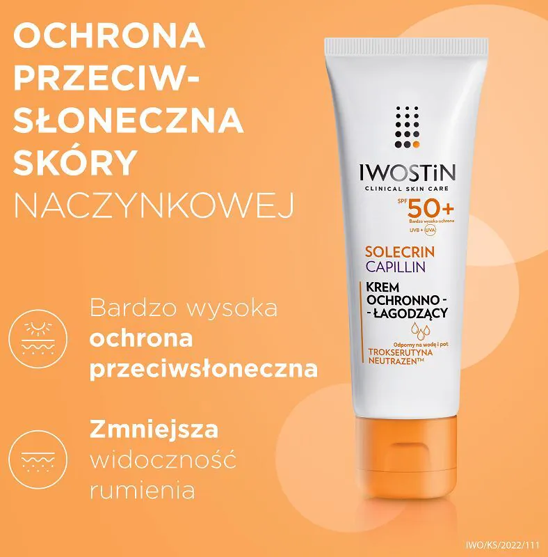 Iwostin Solecrin Capillin beschermende crème SPF 50+