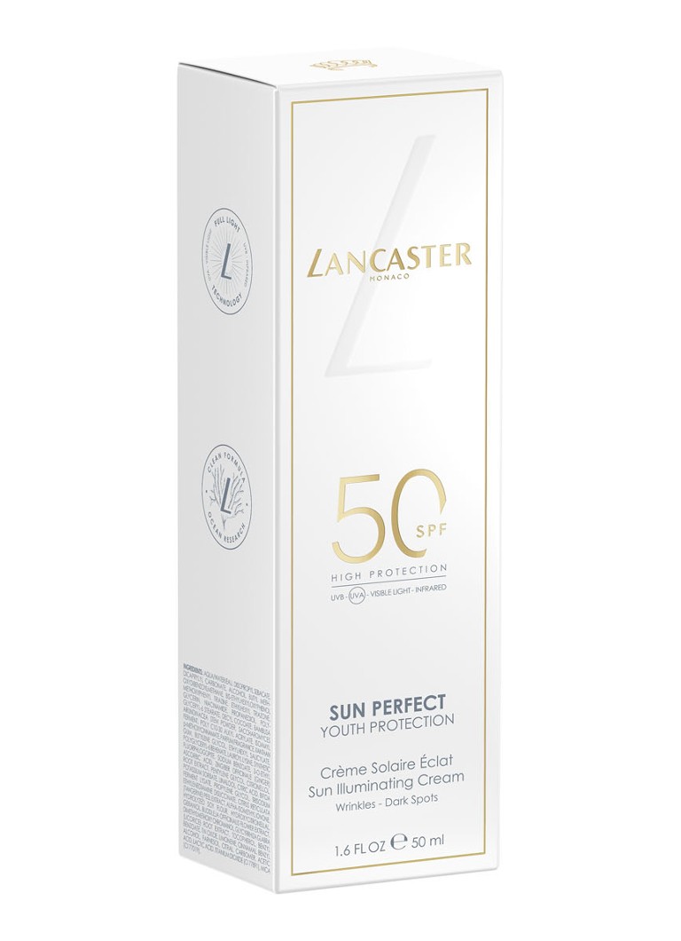 Lancaster Sun Perfect Rozjaśniający krem przeciwsłoneczny SPF50