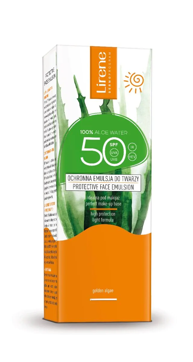 Lirene ansigtsemulsion SPF50 50ml