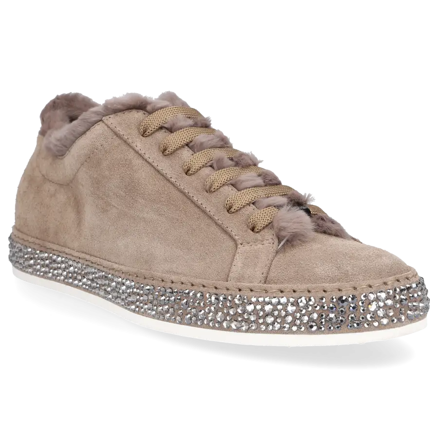 Le Silla - Sneaker low ANDREA Nubukleder - grau