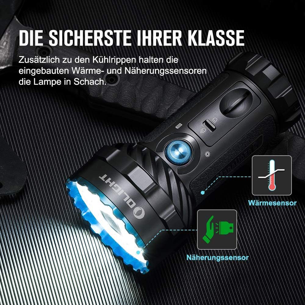 OLIGHT Taschenlampe Olight Marauder 2 Leistungsstarke Taschenlampe