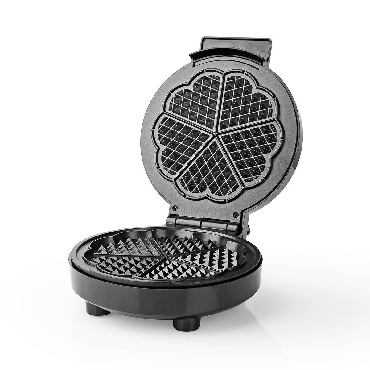 Nedis KAWP100BK Waffeleisen