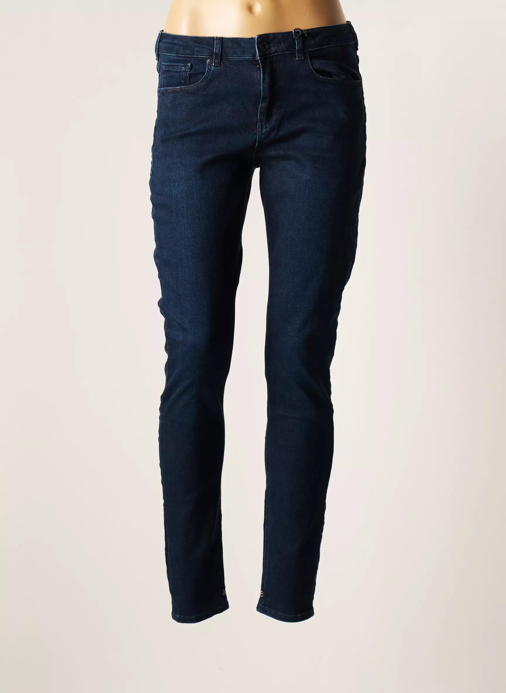 Scotch Soda Jeans Skinny Femme couleur bleu