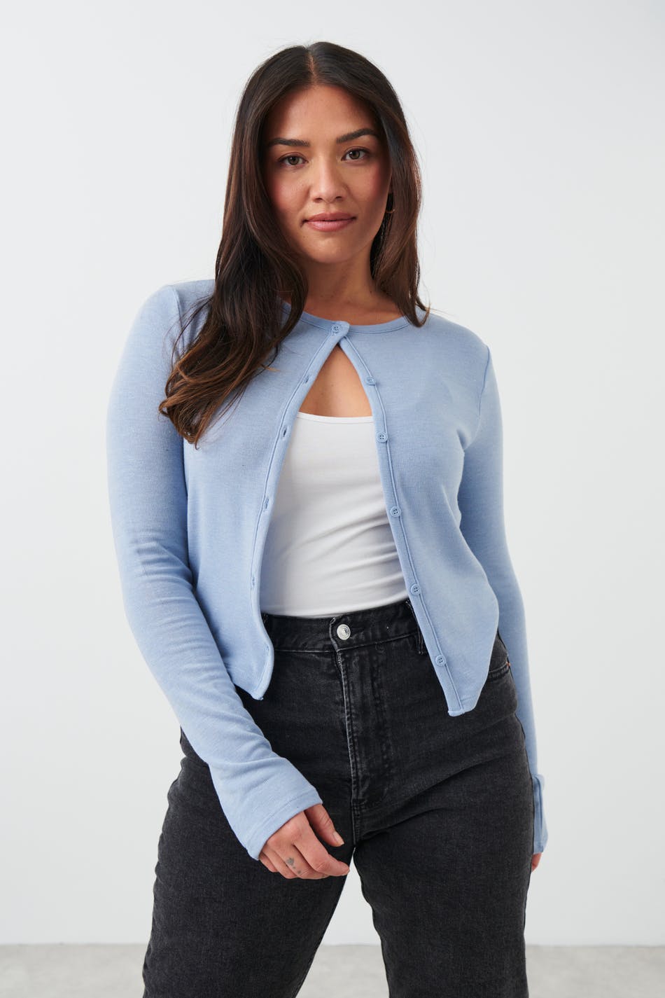 Tight cardigan