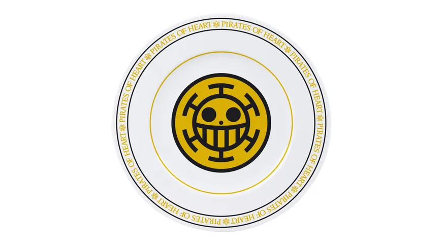 ONE PIECE 4er Teller Set Emblems