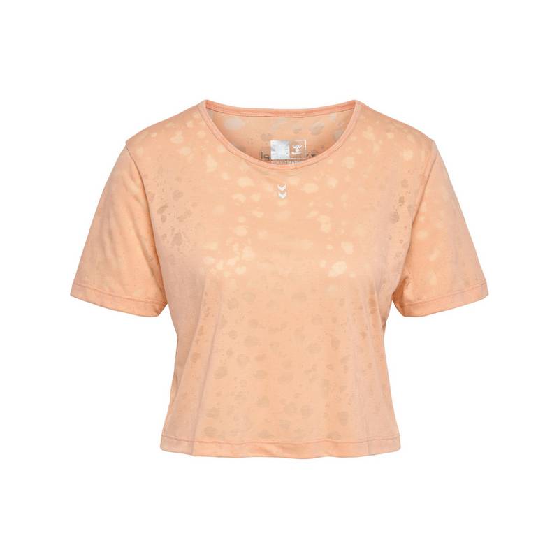 hummel hmlMT IRIS BURNOUT CROP T-SHIRT T-Shirt Damen