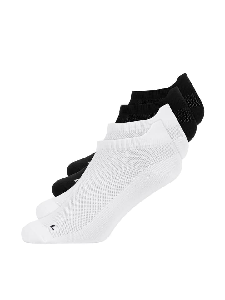 SNOCKS Laufsocken 4 Paar in Schwarz-Weiß günstig kaufen