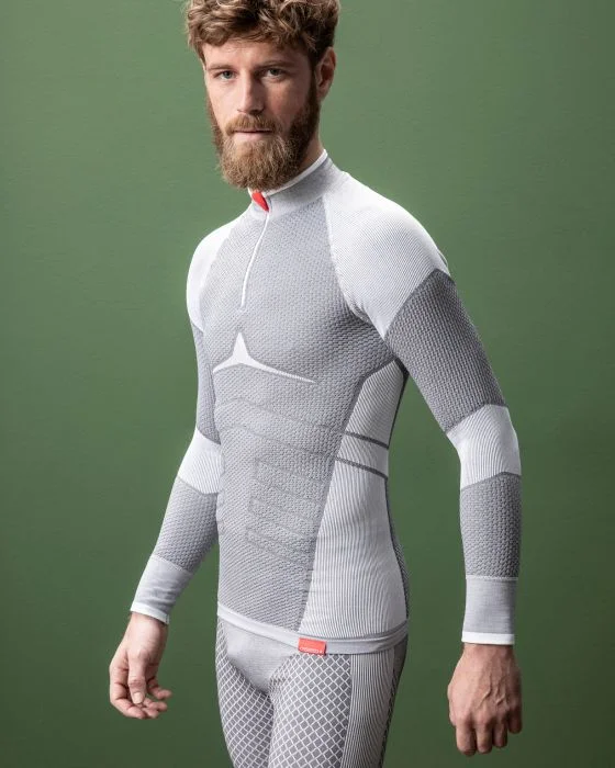 T-shirt col zippé Energy Thermolactyl 4 homme
